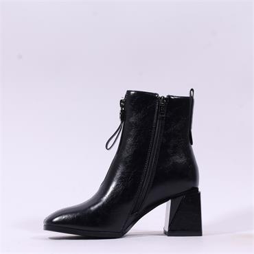 Una Healy Opalite Block Heel Front Zip - Vinyl